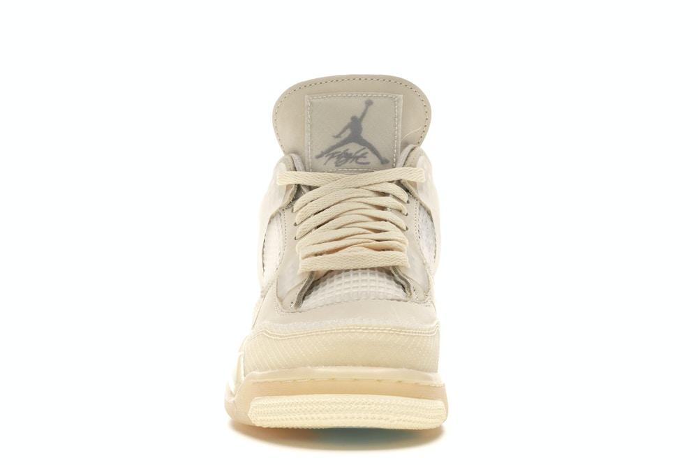 AIR JORDAN 4 RETRO X OFF-WHITE SAIL (UA STOCK)