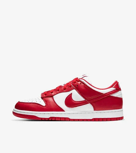 NIKE DUNK LOW "UNIVERSITY RED"+combo
