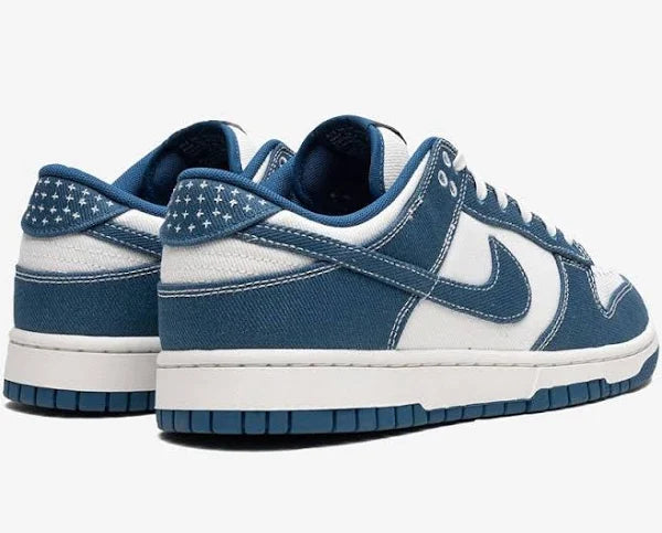 NIKE DUNK LOW SASHIKO "INDUSTRIAL BLUE"+combo