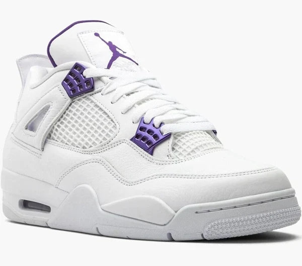 AIR JORDAN 4 RETRO "METALLIC PACK - PURPLE"